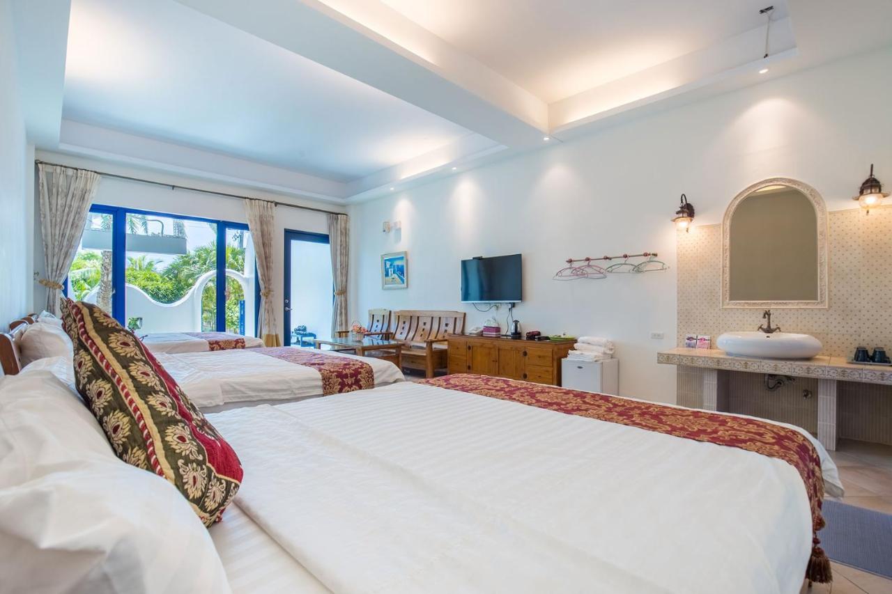 Xiao Liuqiu Mediterranean B&B ภายนอก รูปภาพ